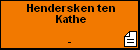 Hendersken ten Kathe