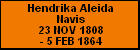Hendrika Aleida Navis