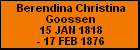 Berendina Christina Goossen