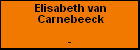 Elisabeth van Carnebeeck