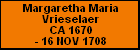Margaretha Maria Vrieselaer