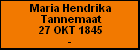 Maria Hendrika Tannemaat