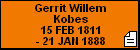 Gerrit Willem Kobes