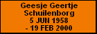 Geesje Geertje Schuilenborg