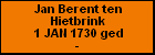 Jan Berent ten Hietbrink