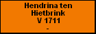 Hendrina ten Hietbrink