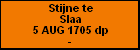 Stijne te Slaa