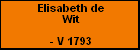 Elisabeth de Wit