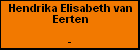 Hendrika Elisabeth van Eerten