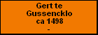 Gert te Gussencklo