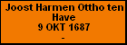 Joost Harmen Ottho ten Have