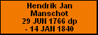 Hendrik Jan Manschot