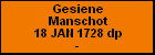 Gesiene Manschot