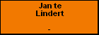 Jan te Lindert