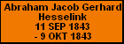 Abraham Jacob Gerhard Hesselink
