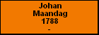 Johan Maandag