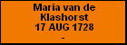 Maria van de Klashorst