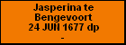 Jasperina te Bengevoort