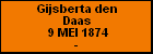 Gijsberta den Daas