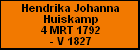 Hendrika Johanna Huiskamp