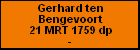 Gerhard ten Bengevoort