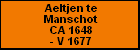 Aeltjen te Manschot