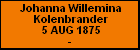 Johanna Willemina Kolenbrander