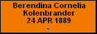 Berendina Cornelia Kolenbrander