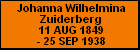 Johanna Wilhelmina Zuiderberg