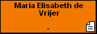 Maria Elisabeth de Vrijer