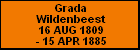 Grada Wildenbeest