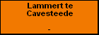 Lammert te Cavesteede