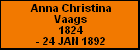 Anna Christina Vaags