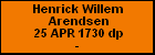 Henrick Willem Arendsen
