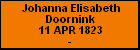 Johanna Elisabeth Doornink