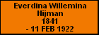 Everdina Willemina Nijman
