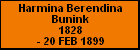 Harmina Berendina Bunink