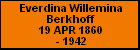 Everdina Willemina Berkhoff