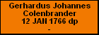 Gerhardus Johannes Colenbrander