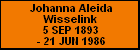 Johanna Aleida Wisselink