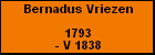 Bernadus Vriezen 
