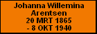 Johanna Willemina Arentsen