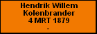 Hendrik Willem Kolenbrander