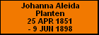 Johanna Aleida Planten