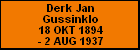 Derk Jan Gussinklo