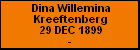 Dina Willemina Kreeftenberg