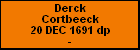 Derck Cortbeeck