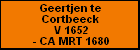 Geertjen te Cortbeeck