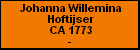 Johanna Willemina Hoftijser