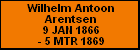 Wilhelm Antoon Arentsen